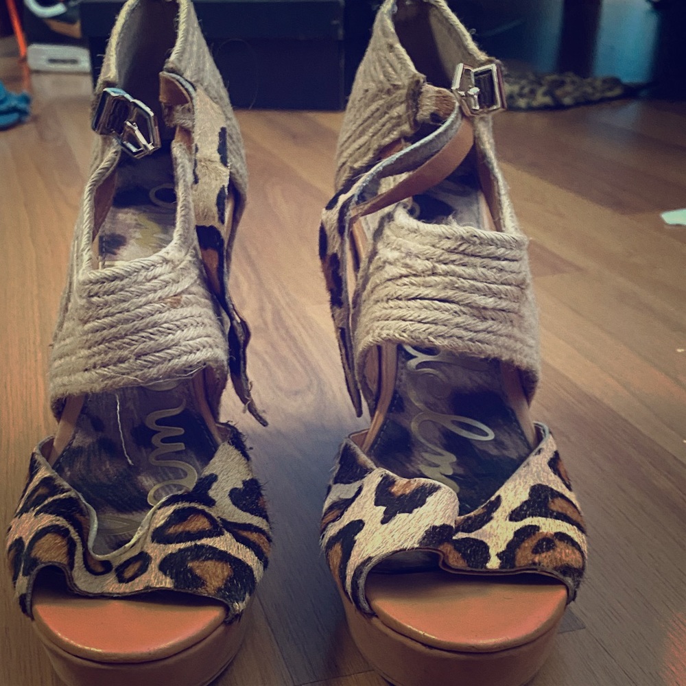 Sam Edelman Cheetah wedge